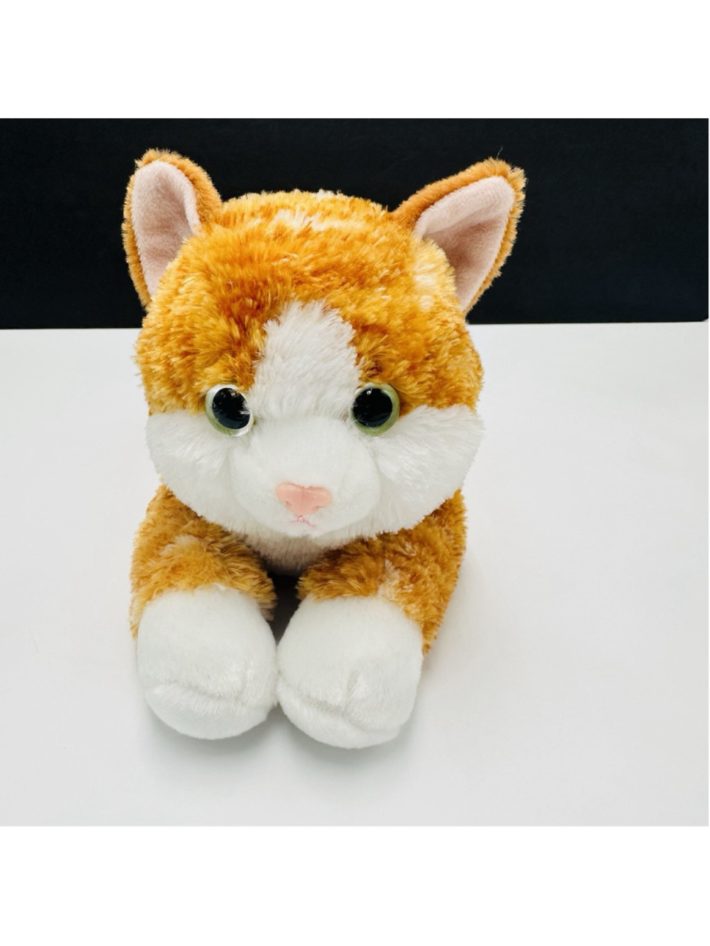 Aurora Orange White Striped Tabby Cat Kitten Kitty Plush Stuffed Animal 13" 2021